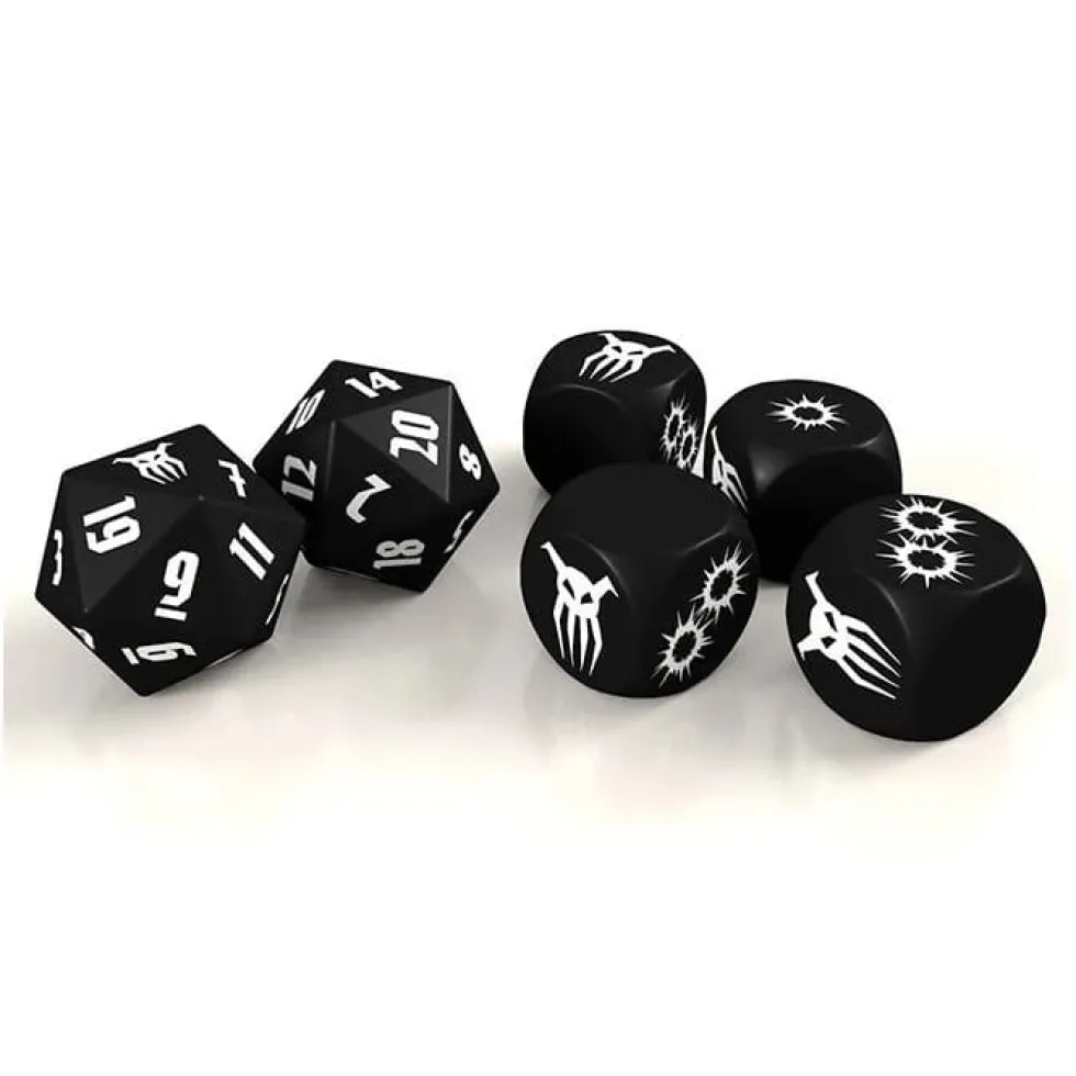 Achtung! Cthulhu: Dice Set - Black Sun