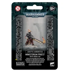Adepta Sororitas: Ministorum Priest with Vindictor (Warhammer 40,000)