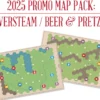 Age of Steam Deluxe: Promo Map Reversteam & Beer and Pretzels