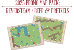 Age of Steam Deluxe: Promo Map Reversteam & Beer and Pretzels
