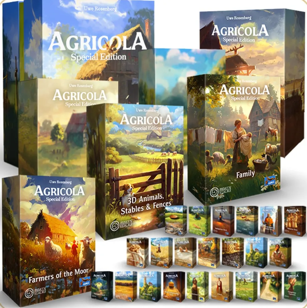 Agricola: edycja specjalna - Grand Homestead Pledge z Sundrop (wersja angielska)