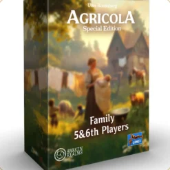 Agricola: Trójwymiarowe figurki rodziny – zestaw 5. i 6. gracza z Sundrop