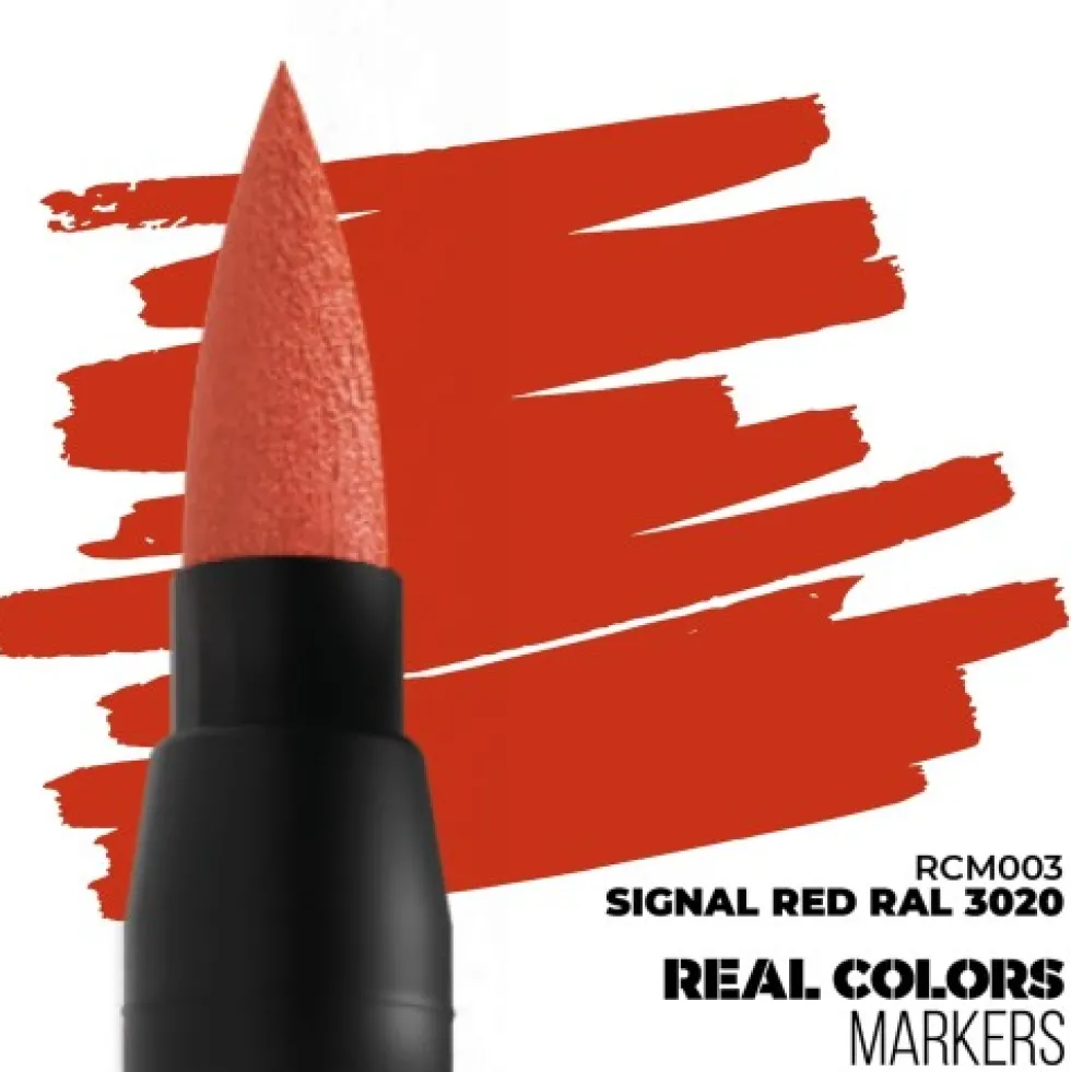 AK Interactive Marker RCM-003 Signal Red RAL 3020