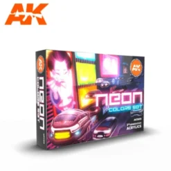 AK Interactive Neon Colors Paint Set