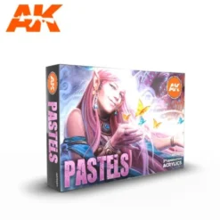 AK Interactive Pastels Colors Paint Set