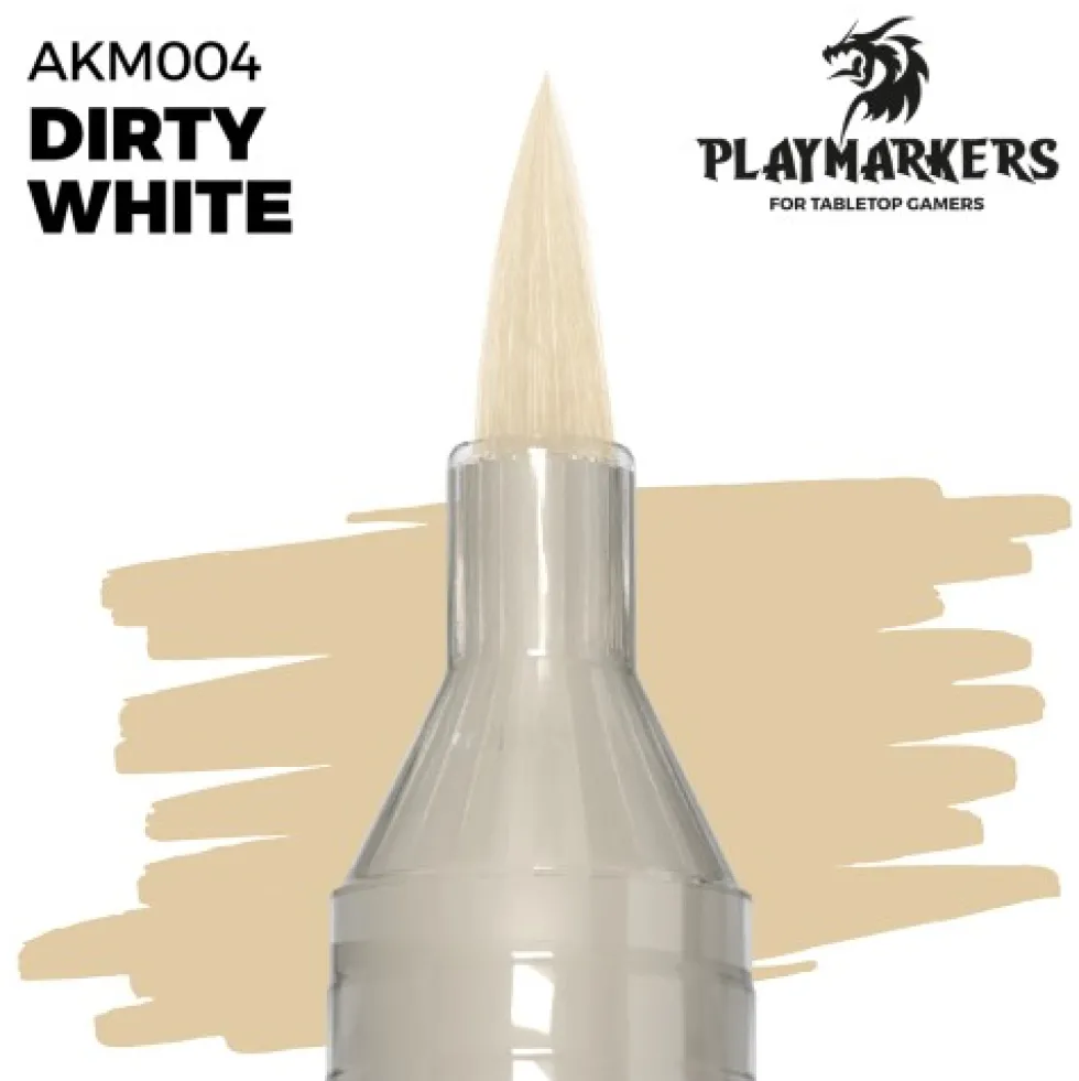 AK Interactive Playmarker - Dirty White