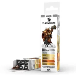 AK Interactive Playmarkers - Full Metal 6 szt.