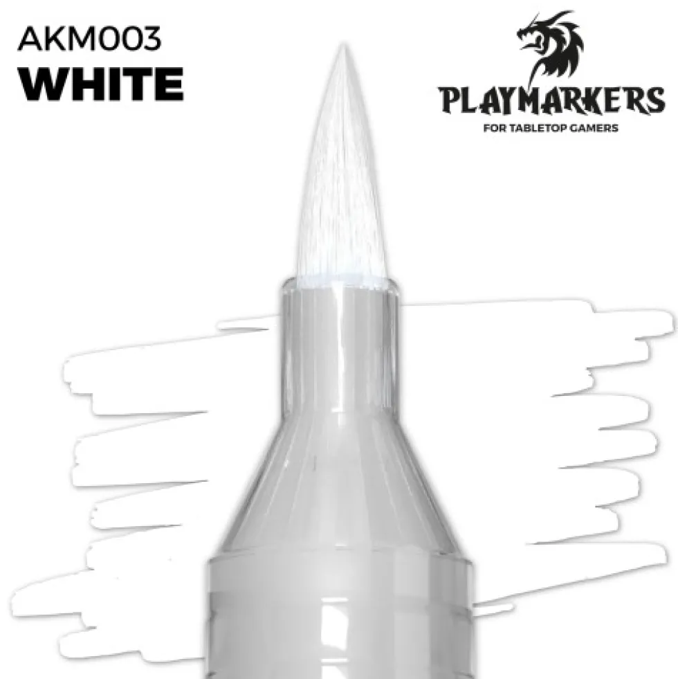 AK Interactive Playmarker - White