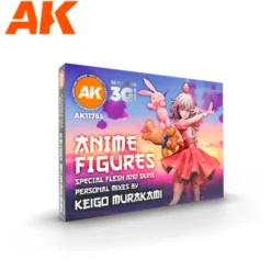 AK Interactive Signature set: Keigo Murakami Personal Mixes - Anime figures paint set