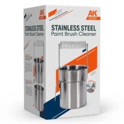 AK Interactive: Stainless Steel Paint Brush Cleaner (pojemnik do czyszczenia pędzli)