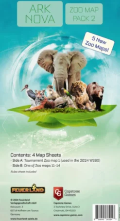 Ark Nova: Zoo Map Pack 2
