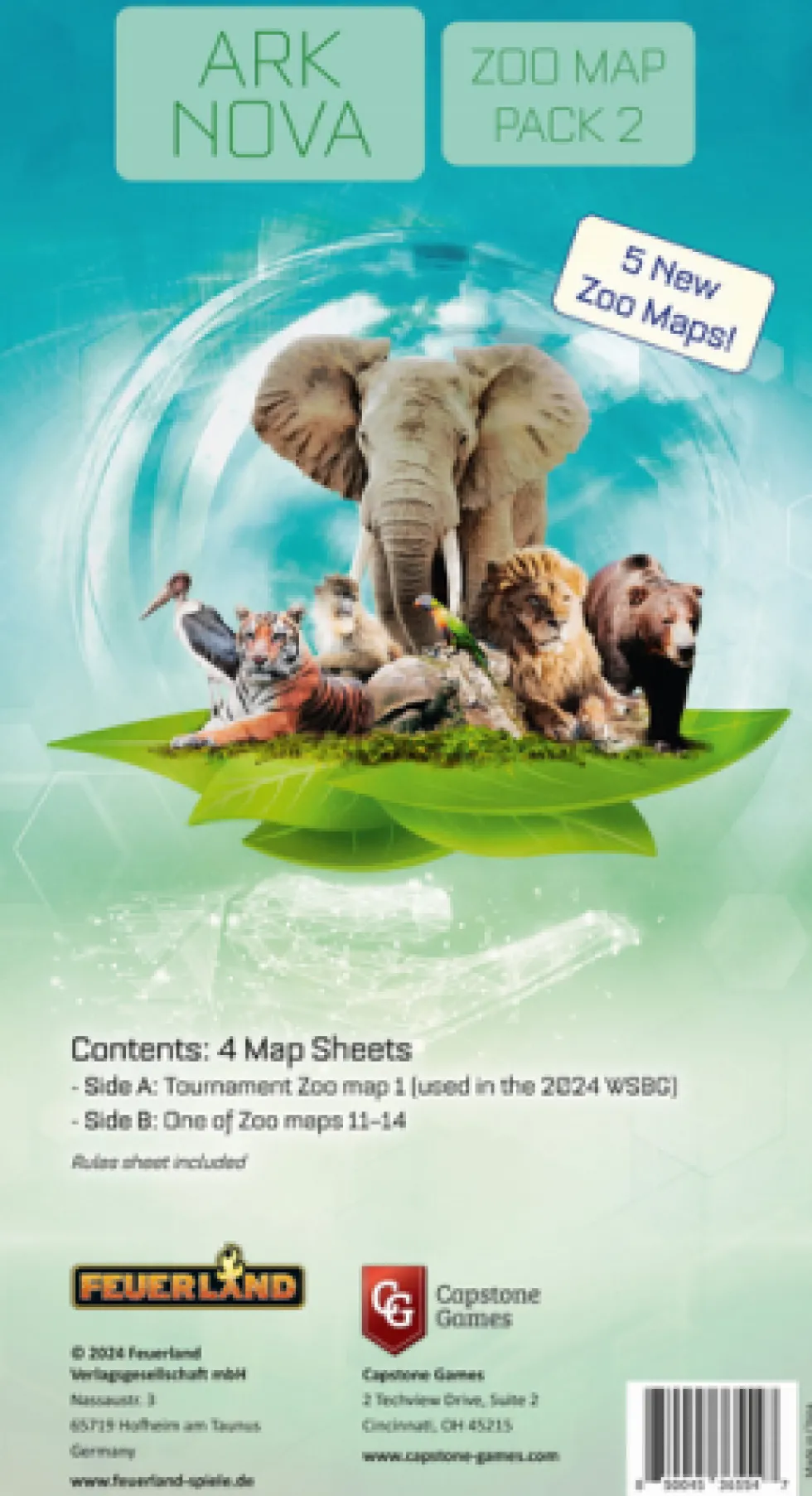 Ark Nova: Zoo Map Pack 2