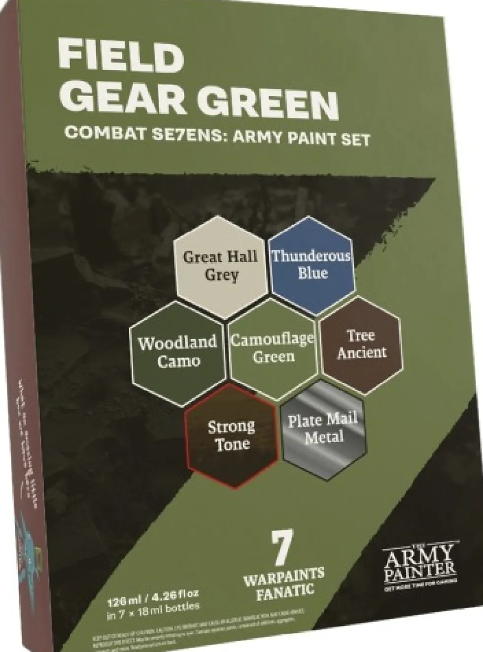Army Painter: Combat Se7ens - Field Gear Green