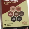 Army Painter: Flexible Triad PLUS+ - Ruddy Browns