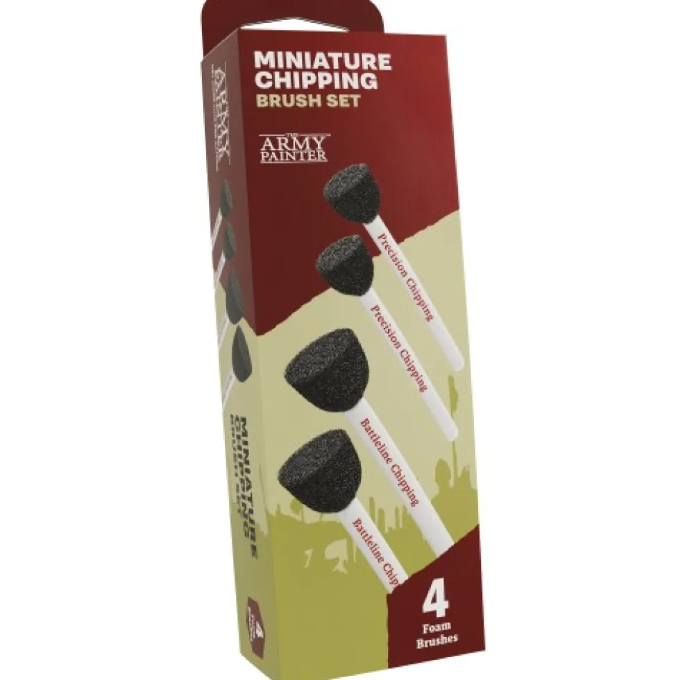 Army Painter: Miniature Chipping Brush Set