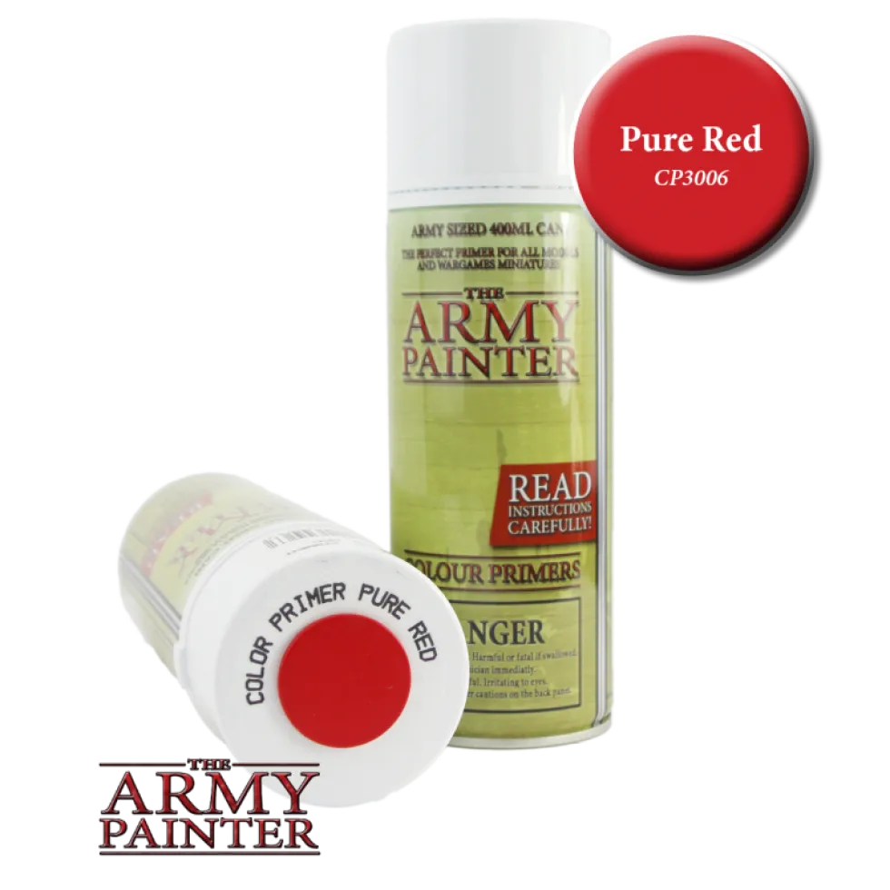 Army Painter Spray Primer - Pure Red