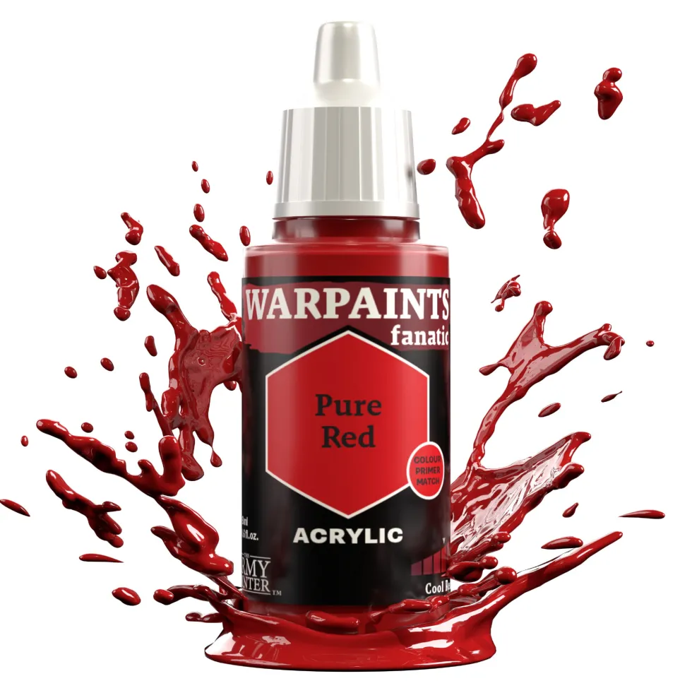 Army Painter Warpaints Fanatic: Pure Red