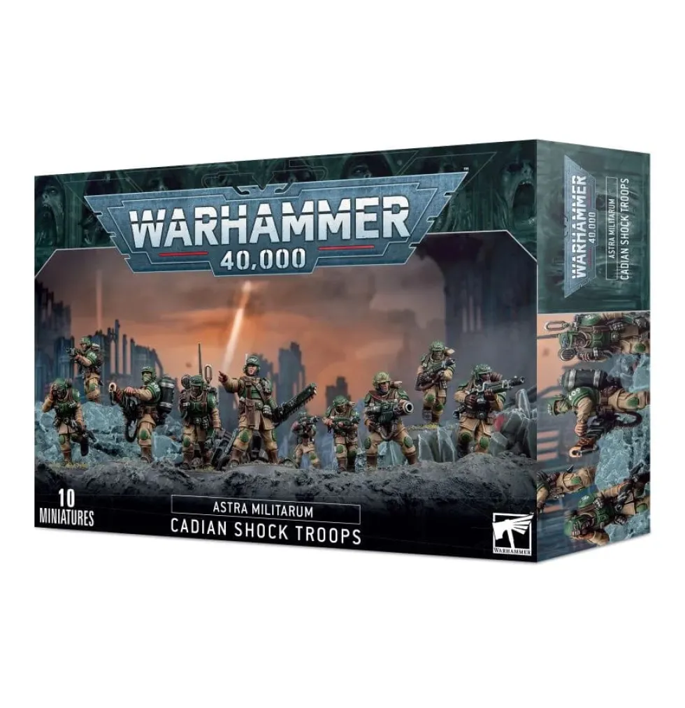 Astra Militarum: Cadian Shock Troops (Warhammer 40,000)