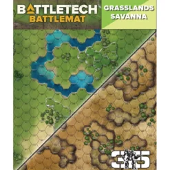 Battletech: Battlemat Grasslands/Savannah
