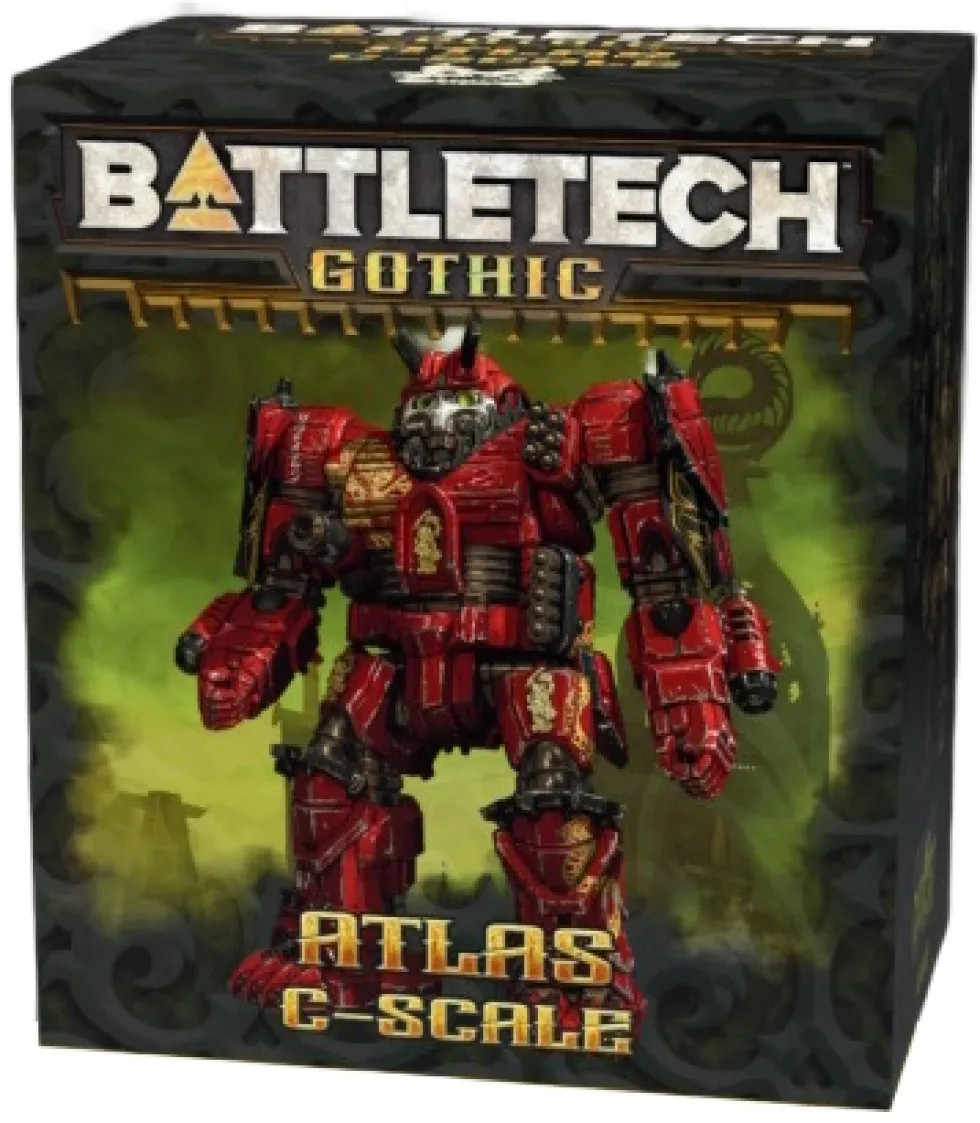 Battletech: Gothic Atlas C-Scale Miniature (100mm)