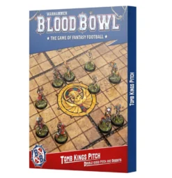 Blood Bowl: Tomb Kings Pitch - Double-sided Pitch and Dugouts Set