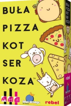 Buła Pizza Kot Ser Koza