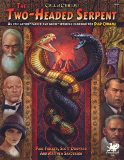 Call of Cthulhu RPG: The Two-Headed Serpent (hardcover)