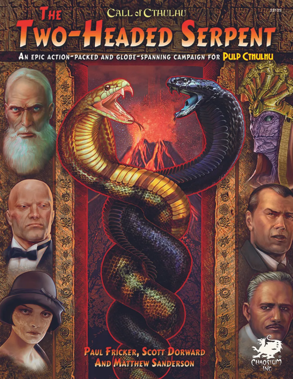 Call of Cthulhu RPG: The Two-Headed Serpent (hardcover)
