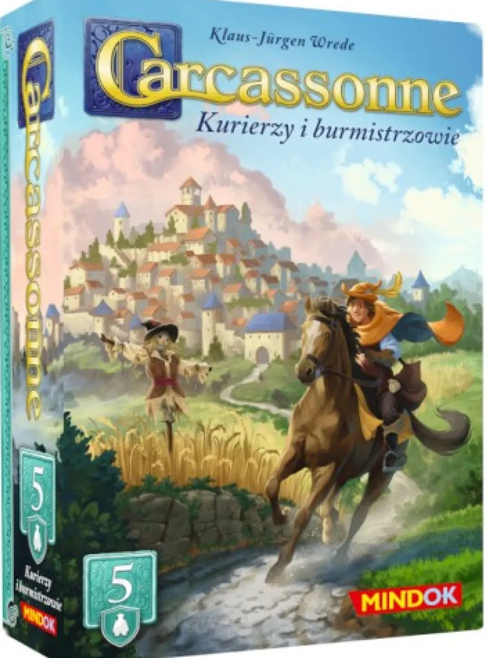 Carcassonne (3 Edycja): 5. Kurierzy i Burmistrzowie