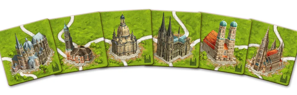 Carcassonne: Niemieckie katedry (Kathedralen in Deutschland)(2. i 3. edycja)