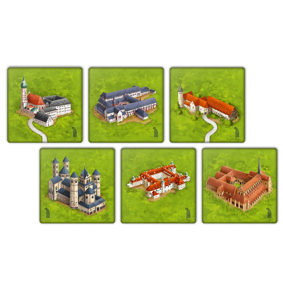 Carcassonne: Niemieckie Klasztory / Die Klöster in Deutschland (trzecia edycja)