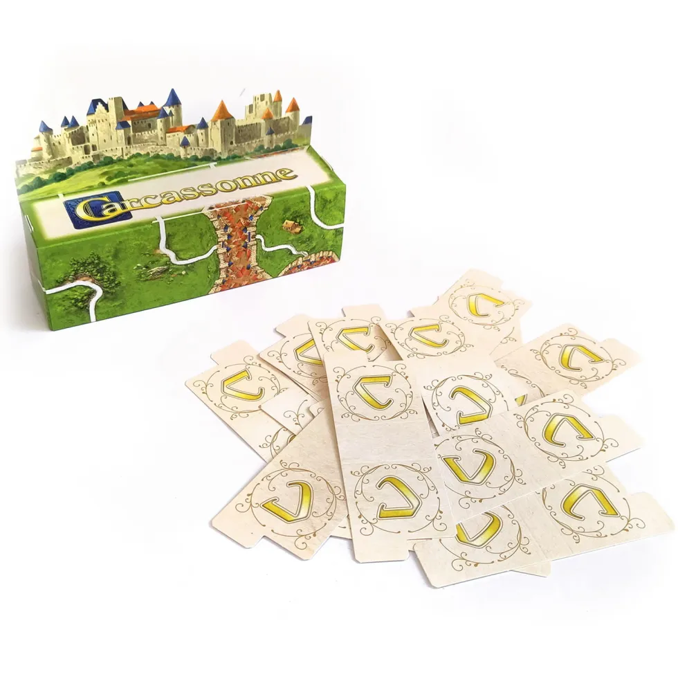 Carcassonne: Początkowy krajobraz 3D