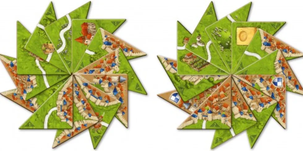 Carcassonne: połówki (Halb so wild)(trzecia edycja)