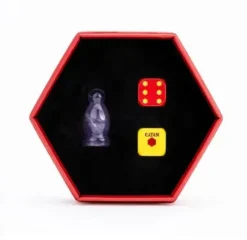Catan: kamienny rabuś i metalowe kości - Ametyst