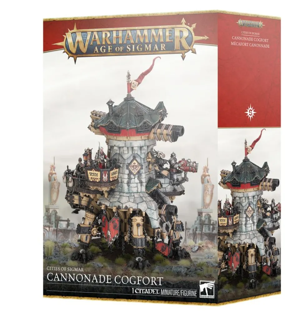Cities of Sigmar: Cannonade Cogfort (Warhammer: Age of Sigmar)