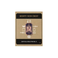 Critical Role Pin No. 3 - Mighty Nein Crest