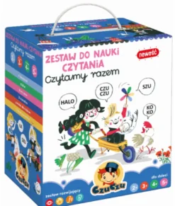 CzuCzu: Czytamy Razem - Zestaw do nauki czytania 2+
