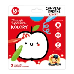 CzuCzu: Dłuuugie rysowanki - Chwytam kredkę – Kolory 18m