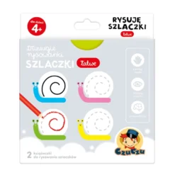 CzuCzu: Dłuuugie rysowanki - Rysuję szlaczki – łatwe 4+