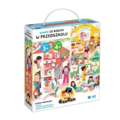 CzuCzu: Pierwsze puzzle - Co robimy w przedszkolu 3+