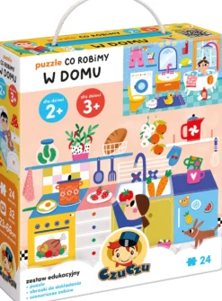 CzuCzu: Puzzle - Co robimy w domu 2+