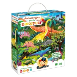 CzuCzu: Puzzle obserwacyjne - Dinozaury 4+