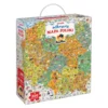 CzuCzu: Puzzle Odkrywcy 300 - Mapa Polski 7+