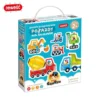 CzuCzu: Puzzle progresywne - Pojazdy na budowie 2+
