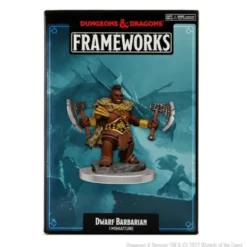 D&D RPG: Frameworks - Dwarf Barbarian Female