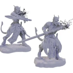 D&D RPG: Nolzurs Marvelous Miniatures - Tiefling Warlocks