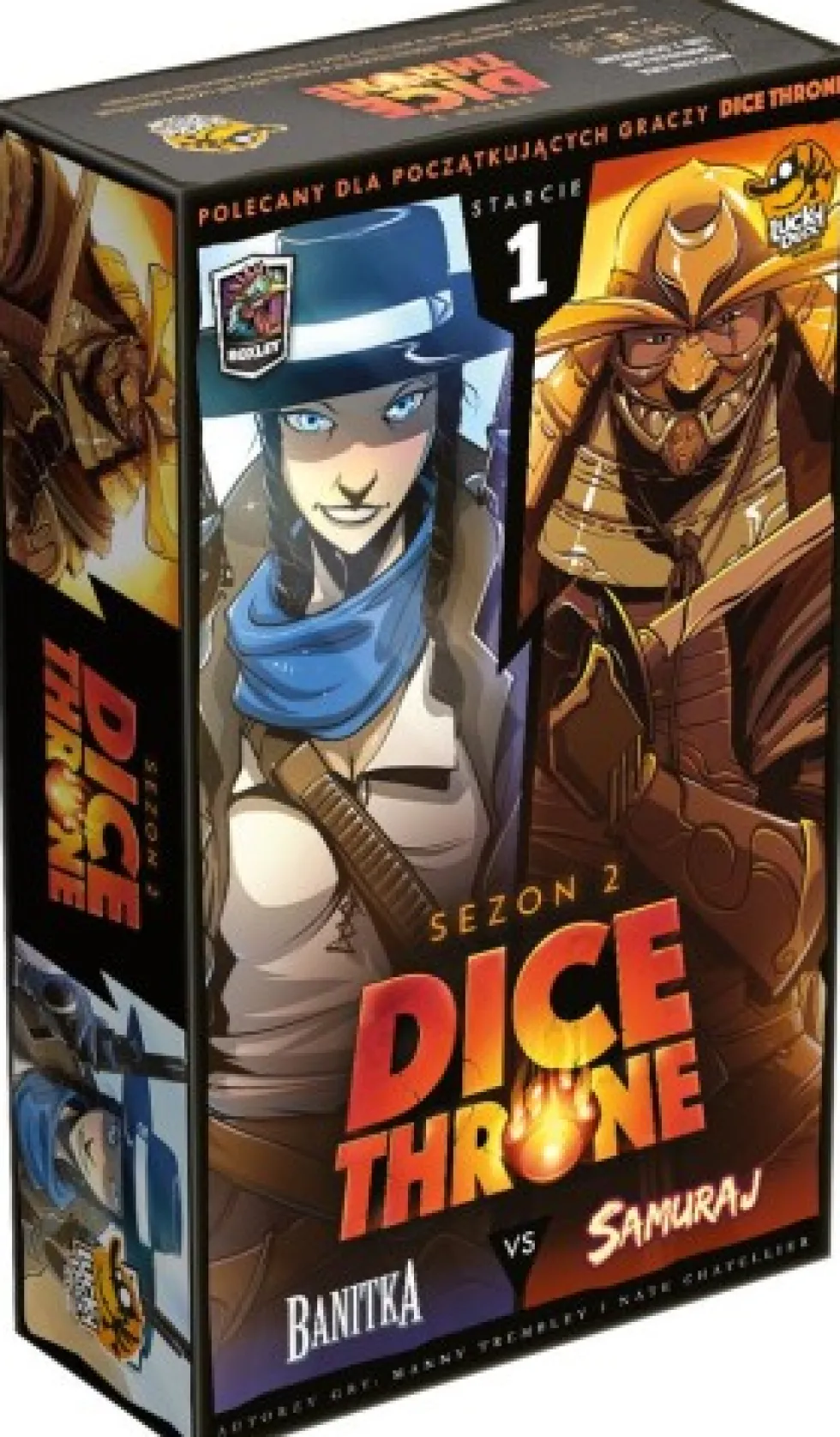 Dice Throne: Starcie 1 - Banitka vs Samuraj (Sezon 2)