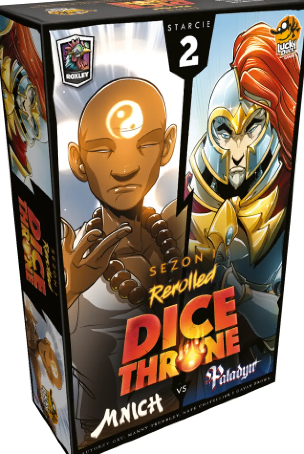 Dice Throne: Starcie 2 - Mnich vs Paladyn