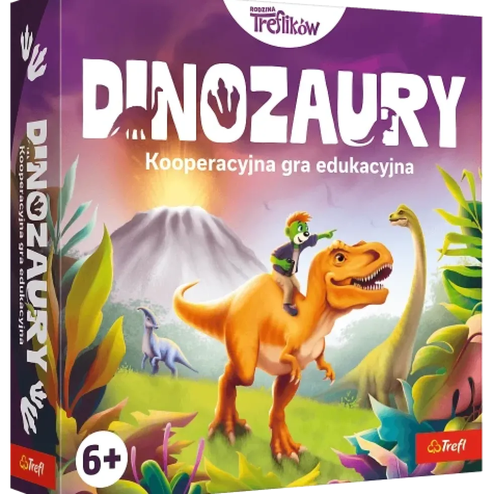 Dinozaury: Rodzina Treflików - Kooperacyjna gra edukacyjna