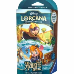 Disney Lorcana TCG: Azurite Sea - Emerald & Sapphire Starter Deck